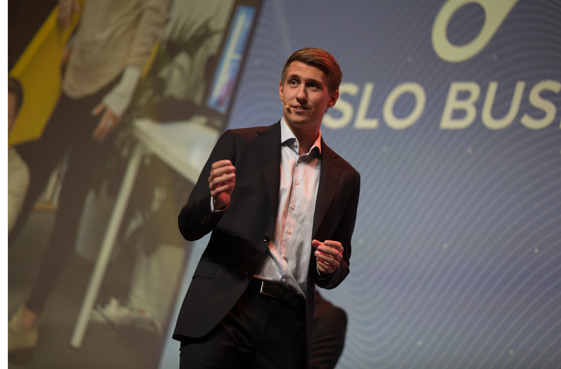 Ambassadør for LRF - Marius Wang fra OBF