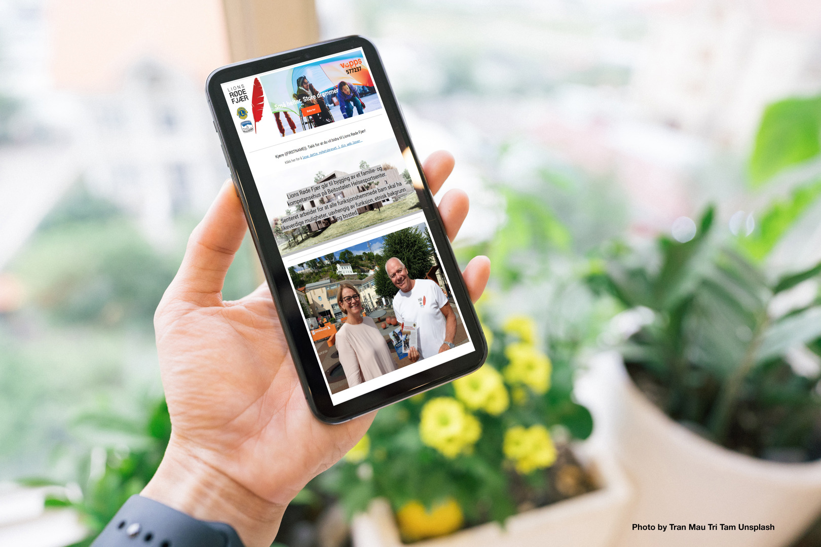 Nyhetsbrev Lions Røde Fjær