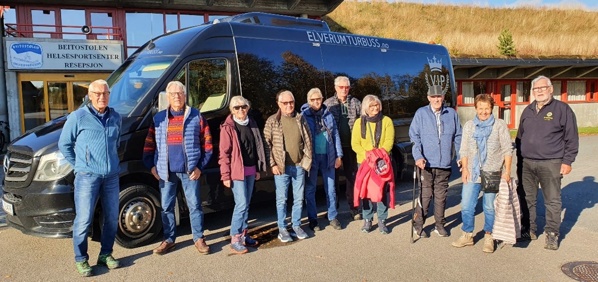 Lions Club Rælingen besøker helsesportsenteret