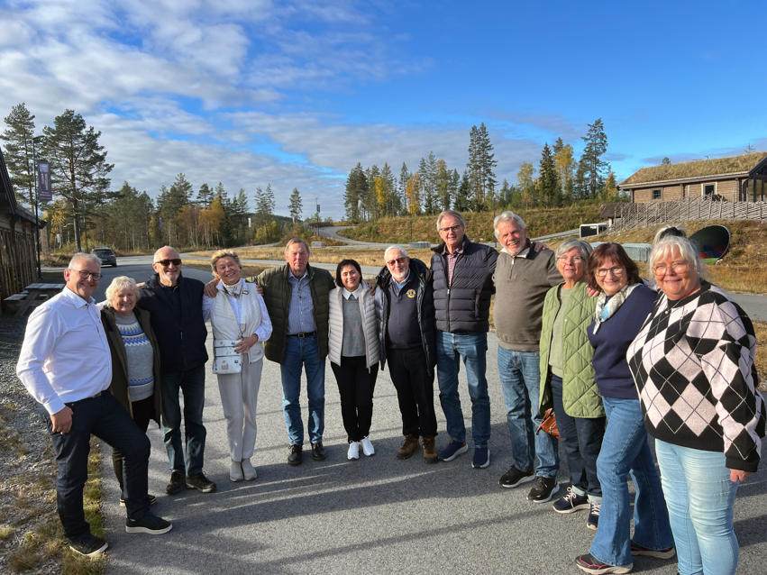 Lions Club Svelvik har besøkt Grønkjær